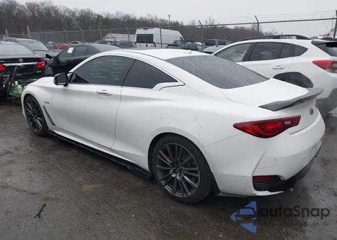 2017 Infiniti Q60 Red Sport 400 z USA, uszkodzony, nr VIN JN1FV7EK6HM610863